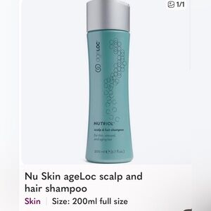 Nu Skin ageLoc scalp and hair shampoo NEW